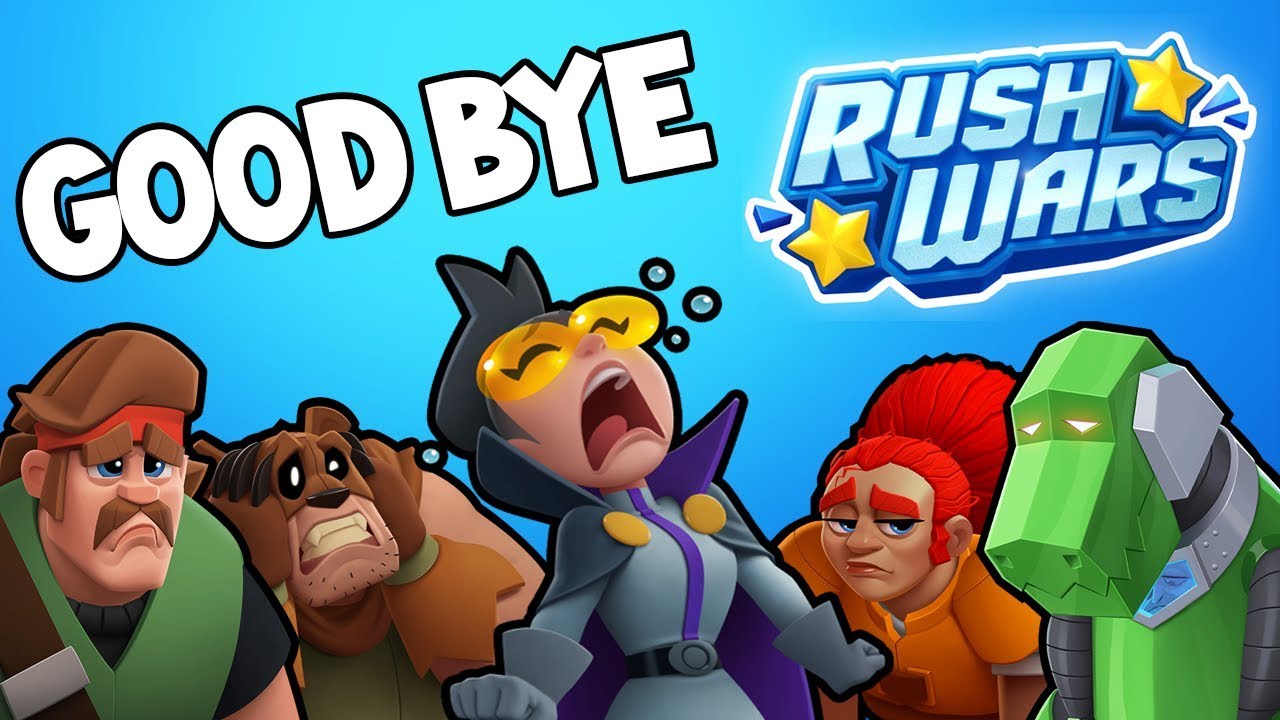 GOOD BYE RUSH WARS - latest Supercell game is shutting down