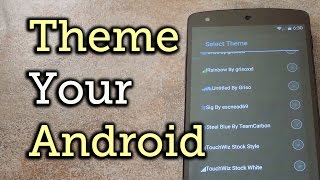 Theming the Android System UI with Theme Engine - Xposed Mod [How-To] screenshot 3