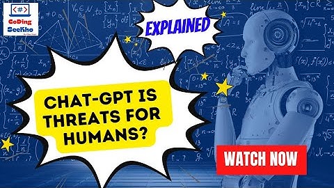 Is Artificial Intelligence Is A Threat To Humans? | Chat GPT Can Never Replace Humans Explained