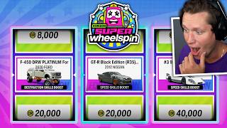 OPENING 100 SUPER WHEELSPINS - Forza Horizon 6 - Part 12