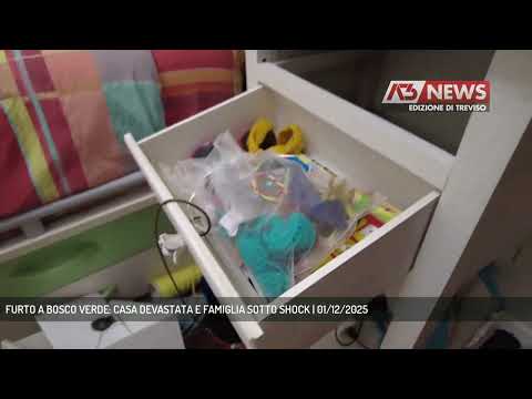 FURTO A BOSCO VERDE: CASA DEVASTATA E FAMIGLIA SOTTO SHOCK | 01/12/2025