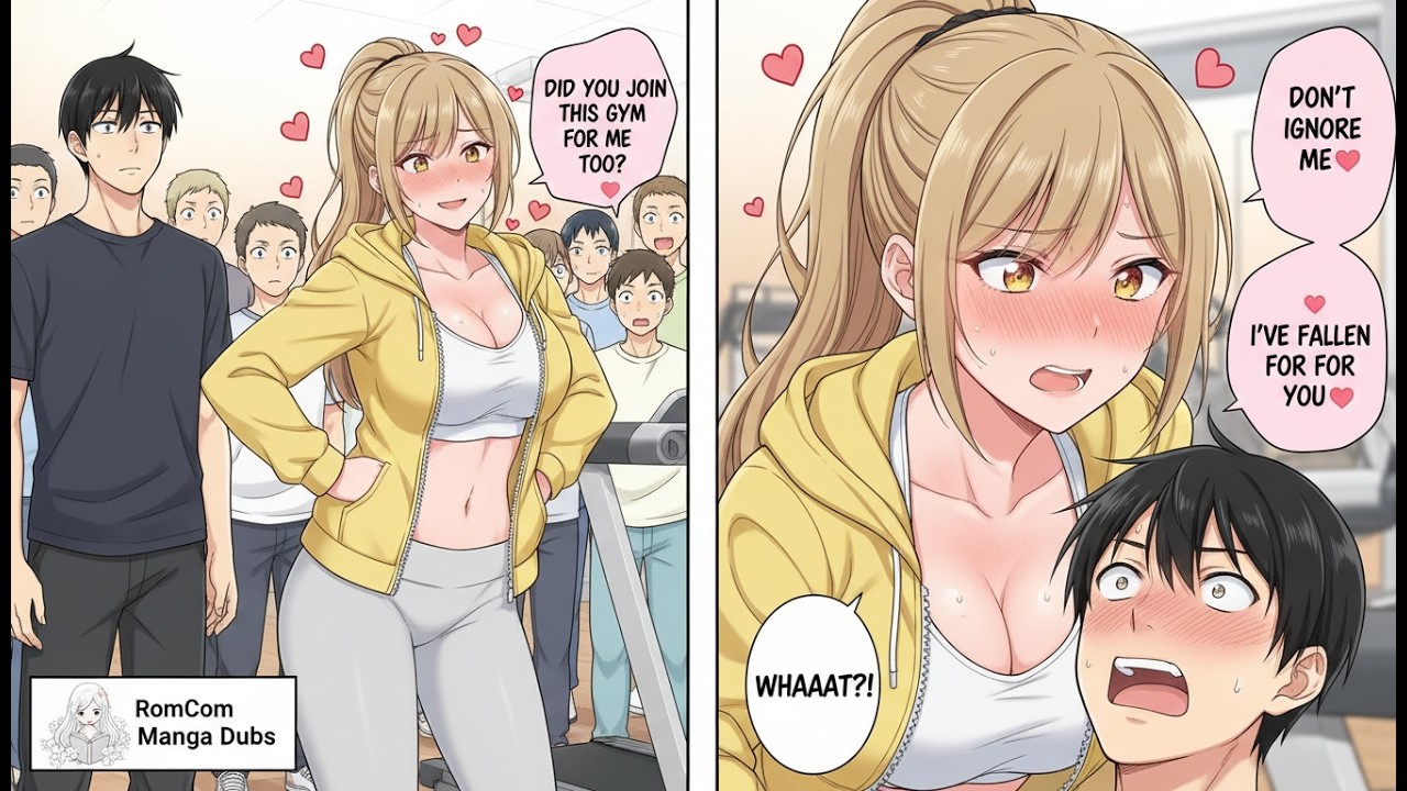 [Manga Dub] I Kept Ignoring the Stunning Beauty Who Had Everyone Captivated at the Gym…  | RomCom