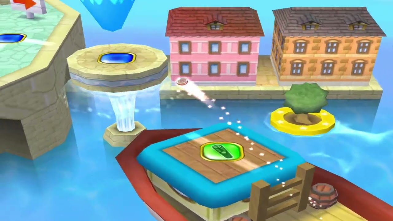 Mario Party 7 - Grand Canal (Team Daisy vs. Team Peach)