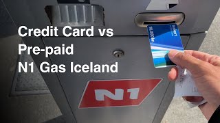 N1 Iceland gas Credit Card issue solved!