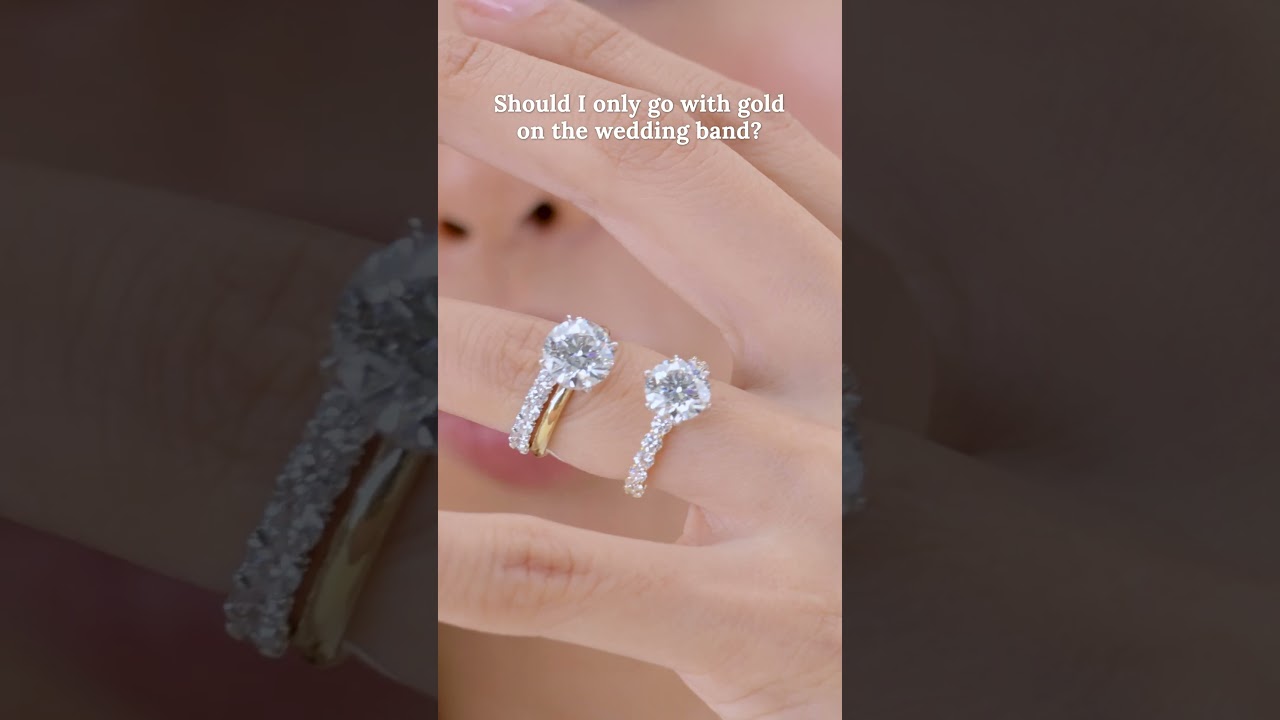 Two tone rings and wedding bands: Is mixing okay?