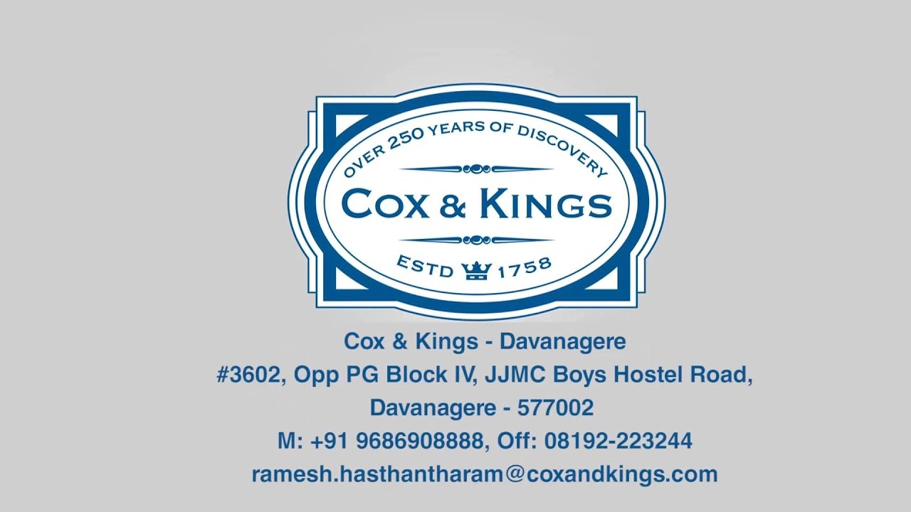 COX AND KINGS Bigscreenstudio YouTube