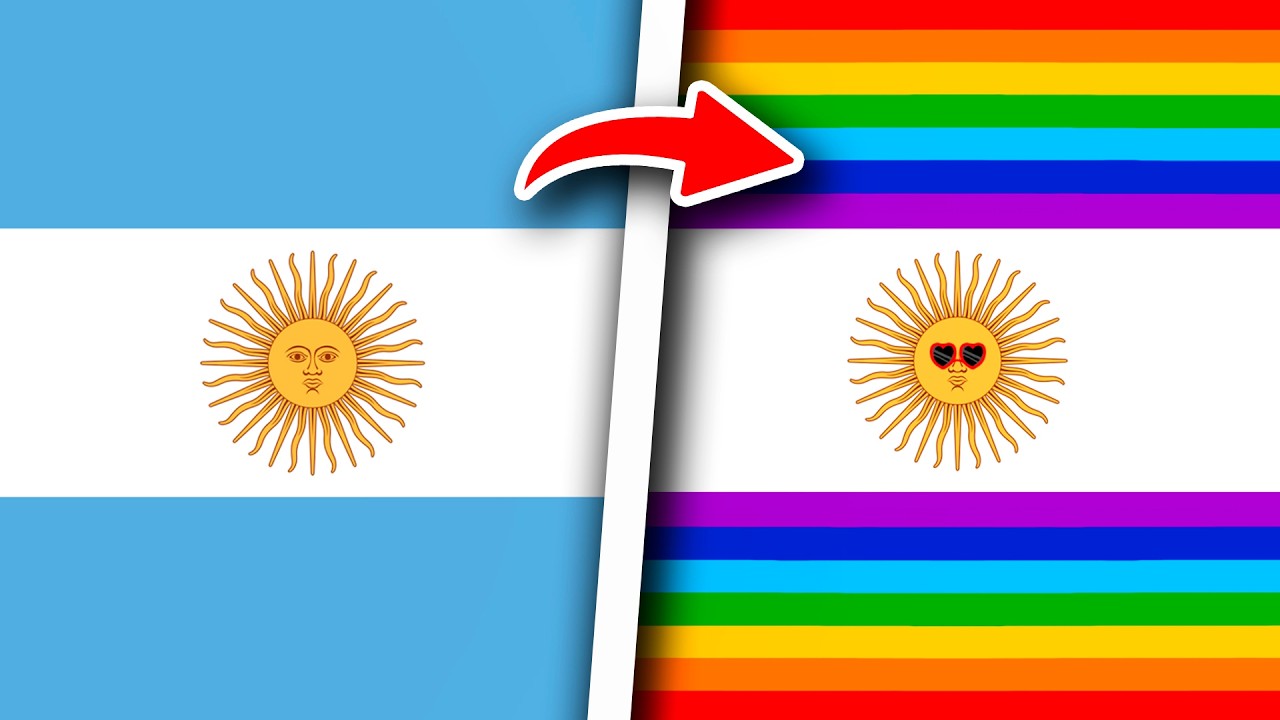 World Flags Turn Into LGBT🏳️‍🌈 | Fun With Flags