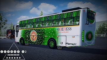 Released ZEDONE V2 Bus Mod In Bus Simulator Indonesia - Bussid Bus Mod - Bussid Car Mod - Bussid