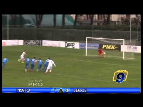 Prato - Lecce 1-3 | Sintesi | Prima Div. Gir.B 29^ Giornata 23/03/2014