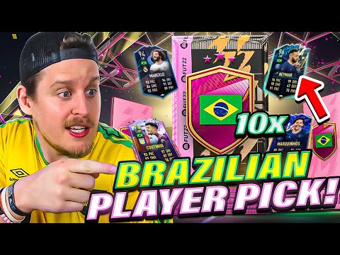 I opened 10x BRAZIL CAMPAIGN Player Picks and THIS happened! FIFA 22 Ultimate Team