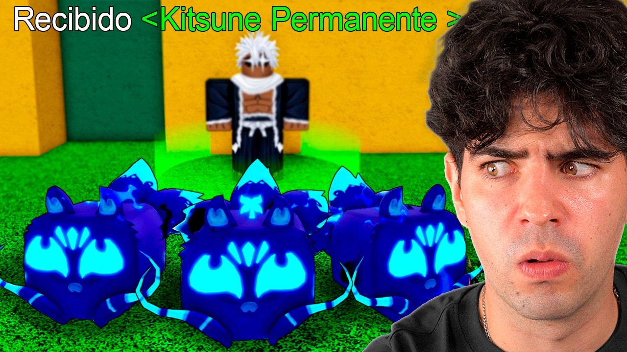 Gira 3 Frutas Míticas Seguidas para GANARLA *PERMANENTE* en Blox Fruits!