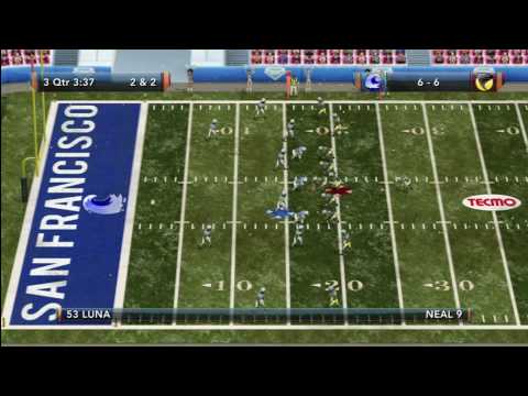 Tecmo Bowl Throwback Online Gameplay