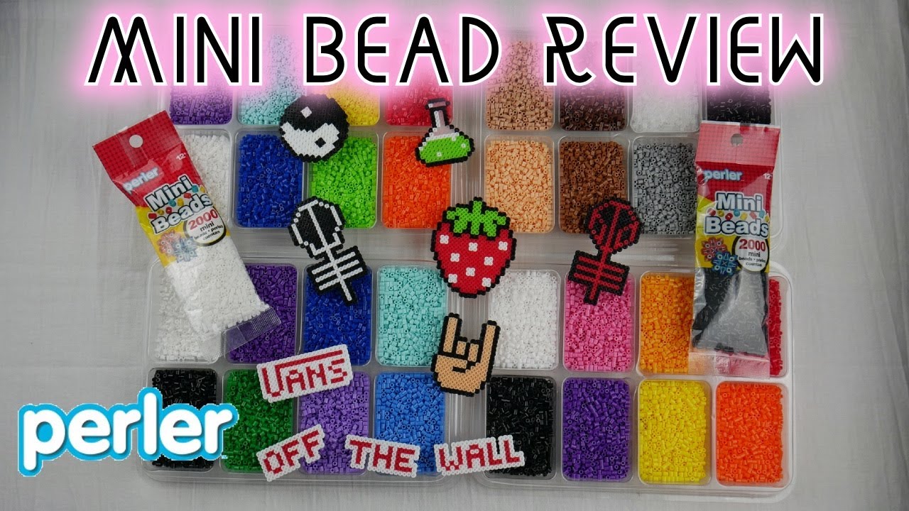 Mini Perler Beads Unboxing, First Impression, & Review, Mini Perler Bead  Haul & Review