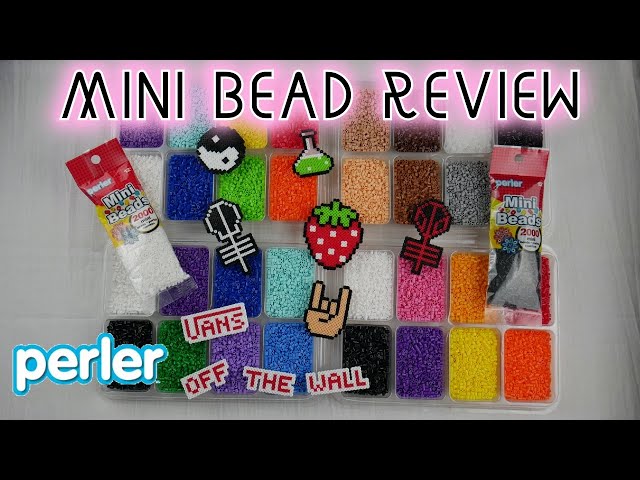 Mini Perler Beads Unboxing, First Impression, & Review