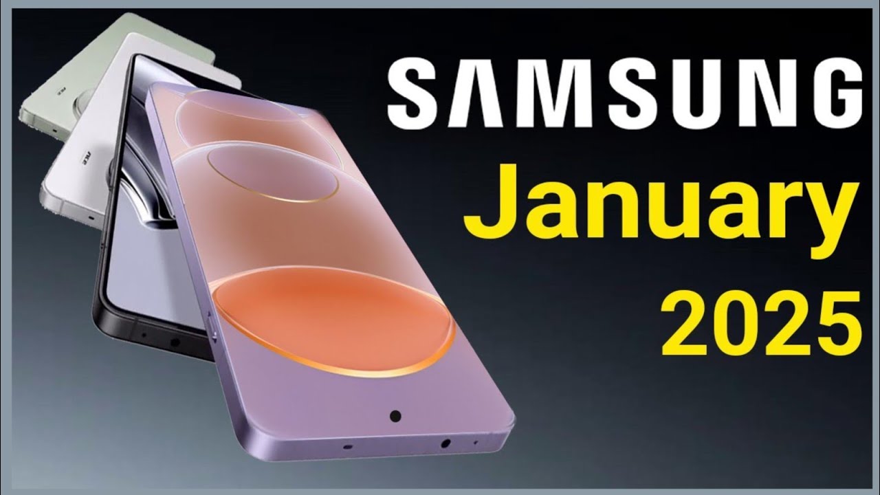 Samsung Top 5 UpComing Phones January 2025 ! Price & Launch Date in ...