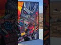 Handmade Terminator Stained Glass Panel | Sci-Fi Art Process