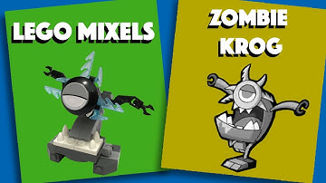 LEGO Mixels - Zombie Krog - Stop Motion Build (How to Build)