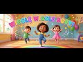 Wiggle Wiggle Body! 🕺 Fun Kids Dance Song | Move & Groove for Kids