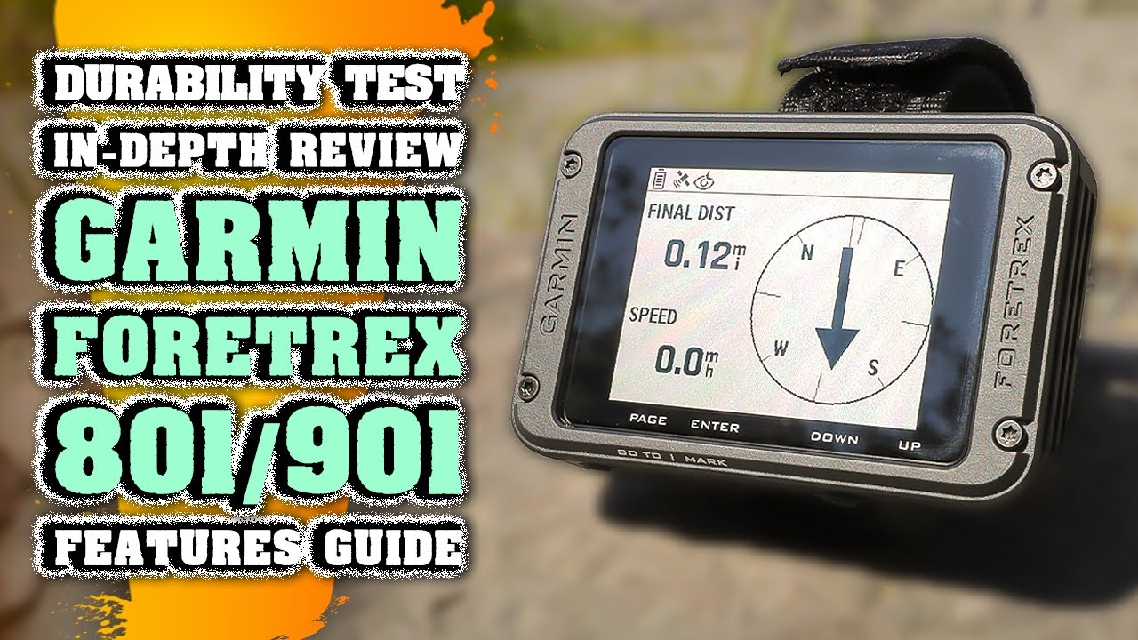 New Garmin Foretrex 801/901 REVIEW. Best GPS for Hiking and Survival? -  YouTube