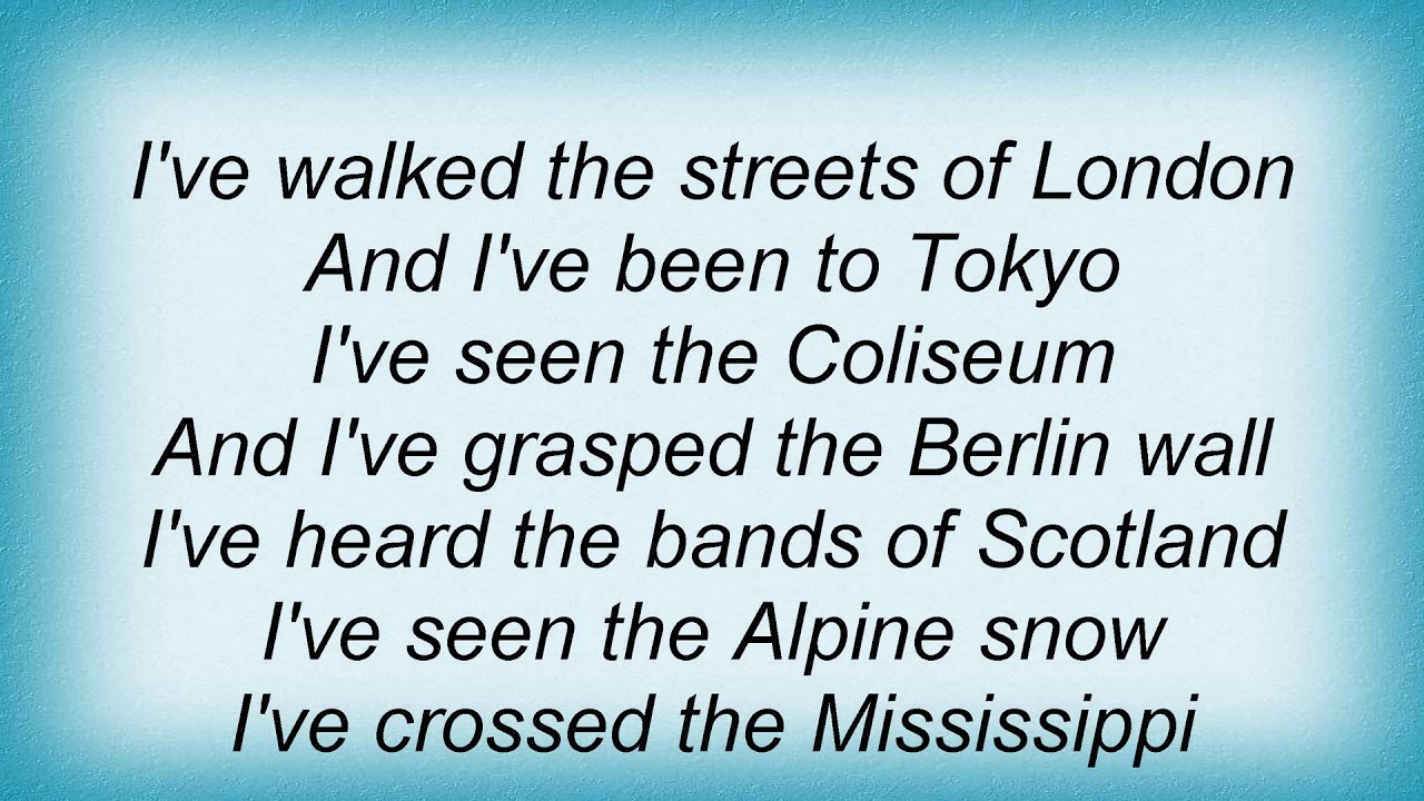 Saxon This Town Rocks Lyrics YouTube