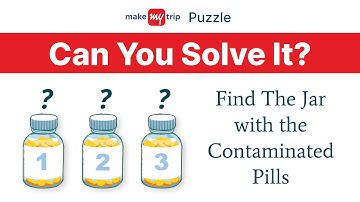 Solved Puzzle | Find the Jar with contaminated pills