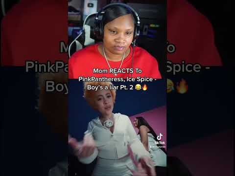 Mom REACTS To PinkPantheress, Ice Spice – Boy’s a liar Pt. 2 (Official Video) #shorts