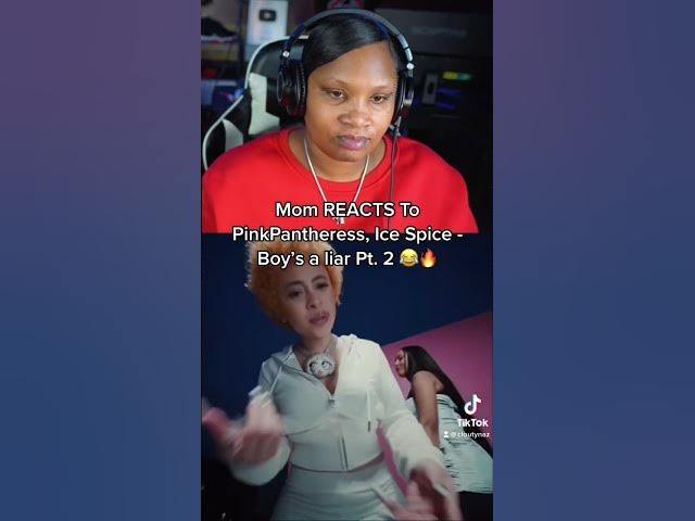 Mom REACTS To PinkPantheress, Ice Spice - Boy’s a liar Pt. 2 (Official Video) #shorts