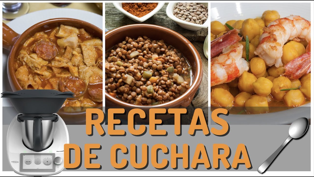 TOP RECETAS de CUCHARA con THERMOMIX ✅ | Recetas FÁCILES, RÁPIDAS y DELICIOSAS 🌟 para el FRÍO ❄️