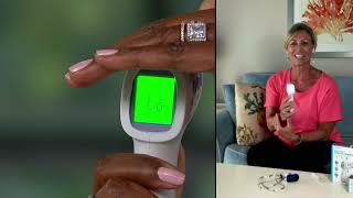 HoMedics No Touch Infrared Thermometer & Pulse Oximeter on QVC screenshot 2