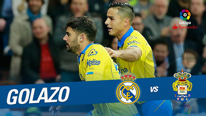 Golazo de Tana (1-1) Real Madrid vs UD Las Palmas