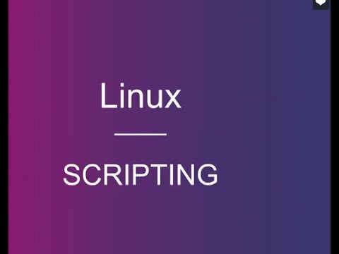 scripting in linux part 1 ||urdu