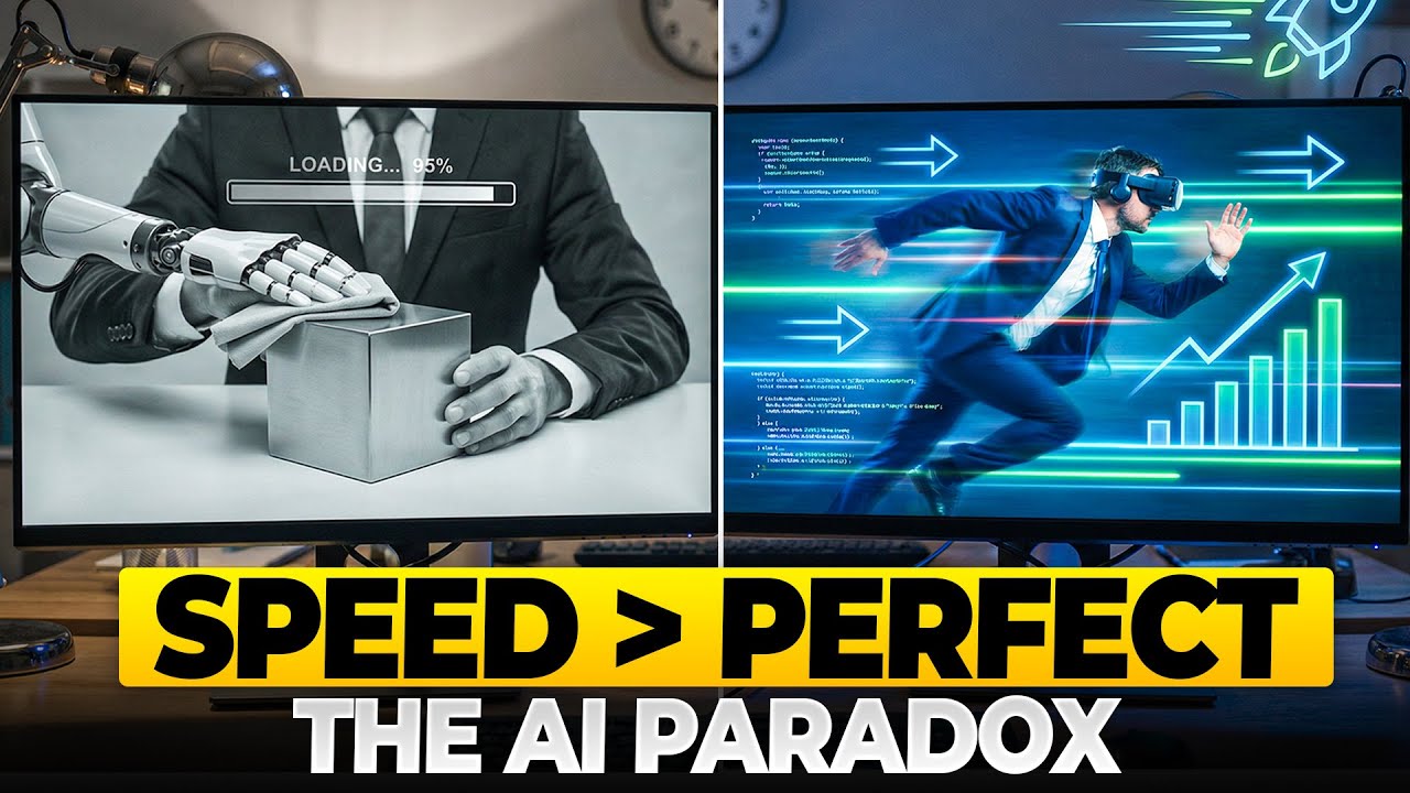 The AI Paradox: Why Speed Beats Perfection in Modern Business.