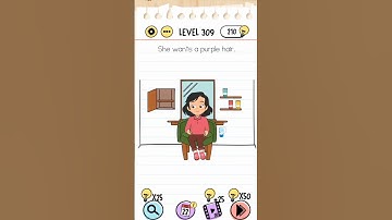 brain test level 309# shorts #braintest #games #walkthrough