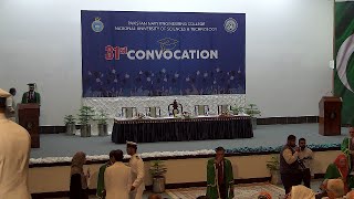 31st Convocation (PAKISTAN NAVY ENGINEERING COLLEGE-NUST)