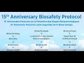15th Anniversary of the entry into force of the Cartagena Protocol on Biosafety