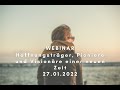 Webinar: Hoffnungsträger, Pioniere und Visionäre einer neuen Zeit vom 17.02.2022