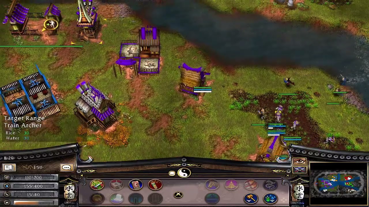 Battle Realms ZE 3v3 PH vs VN Dits Azeron Terr vs VN Mikey Troung Phi Long vu g2