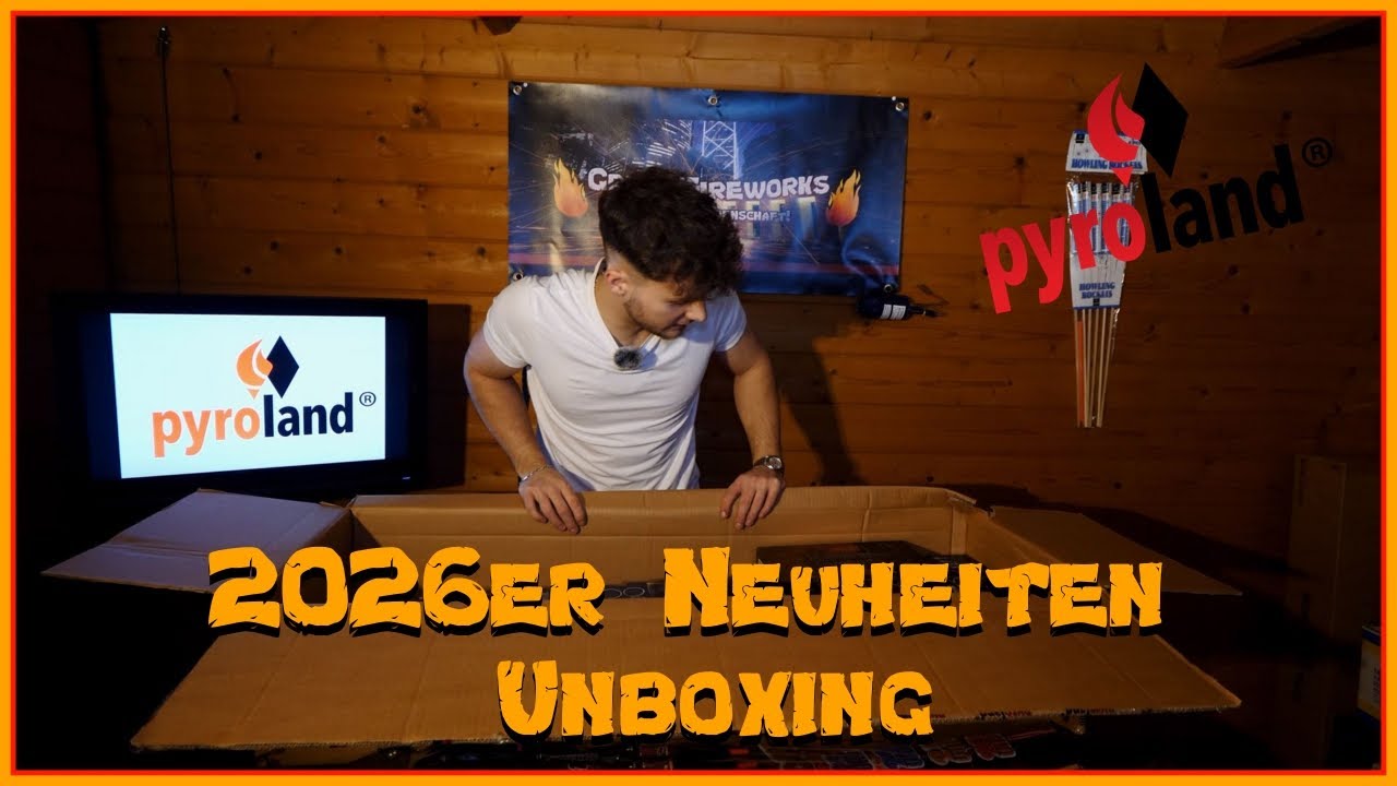 XXL PYROLAND-NEUHEITEN UNBOXING 📦😍 | GreatFireworks