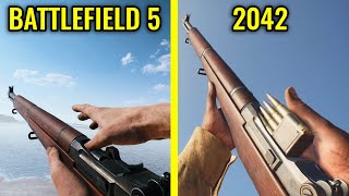 Battlefield 5 vs 2042 Portal - Weapons Comparison