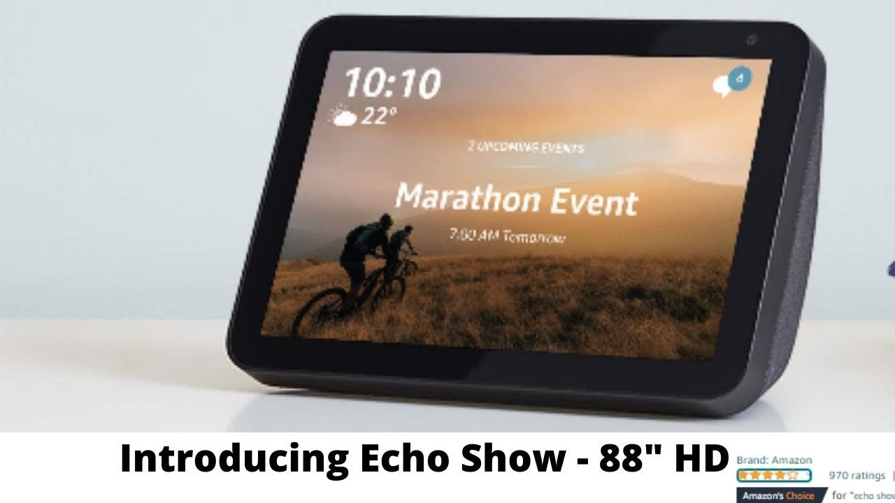 Meet the Echo Show 8 - YouTube