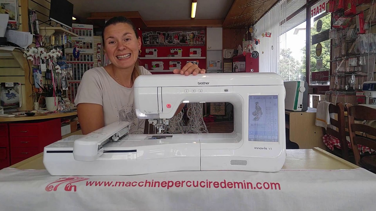 Recensione completa macchina ricamatrice Brother Innovis V3