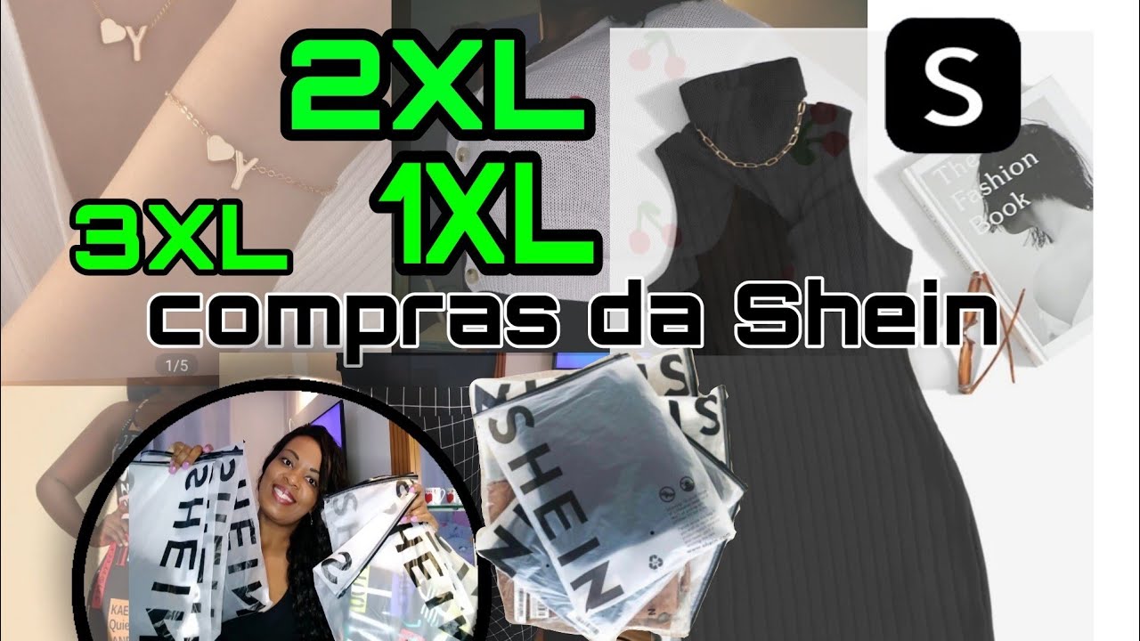 COMPRINHAS NA SHEIN 3XL 2XL 1XL PLUS SIZE #03 