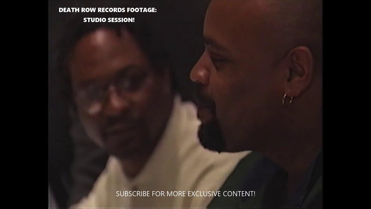 RARE Death Row Records FOOTAGE, Studio Session, With Producer Johnny J