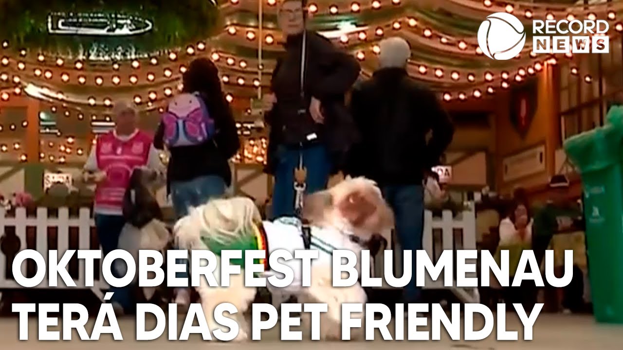 Oktoberfest Blumenau: maior festa alemã das Américas promoverá dias Pet Friendly