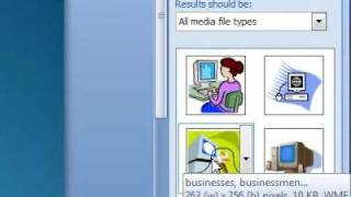 How to insert ClipArt into a presentation screenshot 2