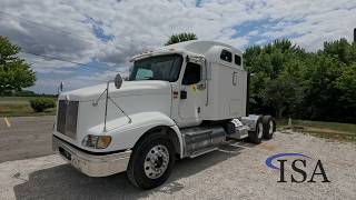 2804 - 2007 International  9400i SBA  Sleeper Cab Truck Tractor will be sold at auction!