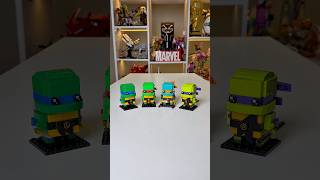 LEGO BrickHeadz Teenage Mutant Ninja Turtles Figures Speed Build! #rlfm #tmnt #40878