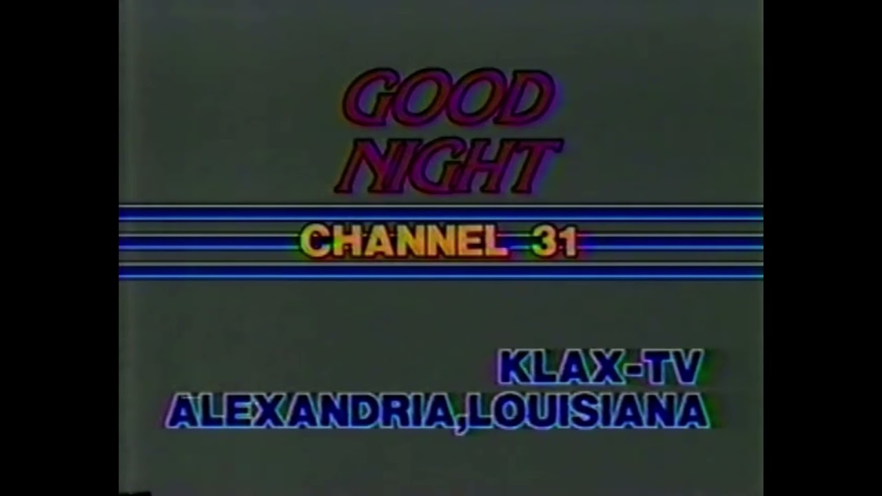 KLAX-TV (ABC) Sign Off (1988)