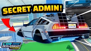 I Got Secret Admin And Drove Crazy Cars In Car Dealership Ty Mird Cdt