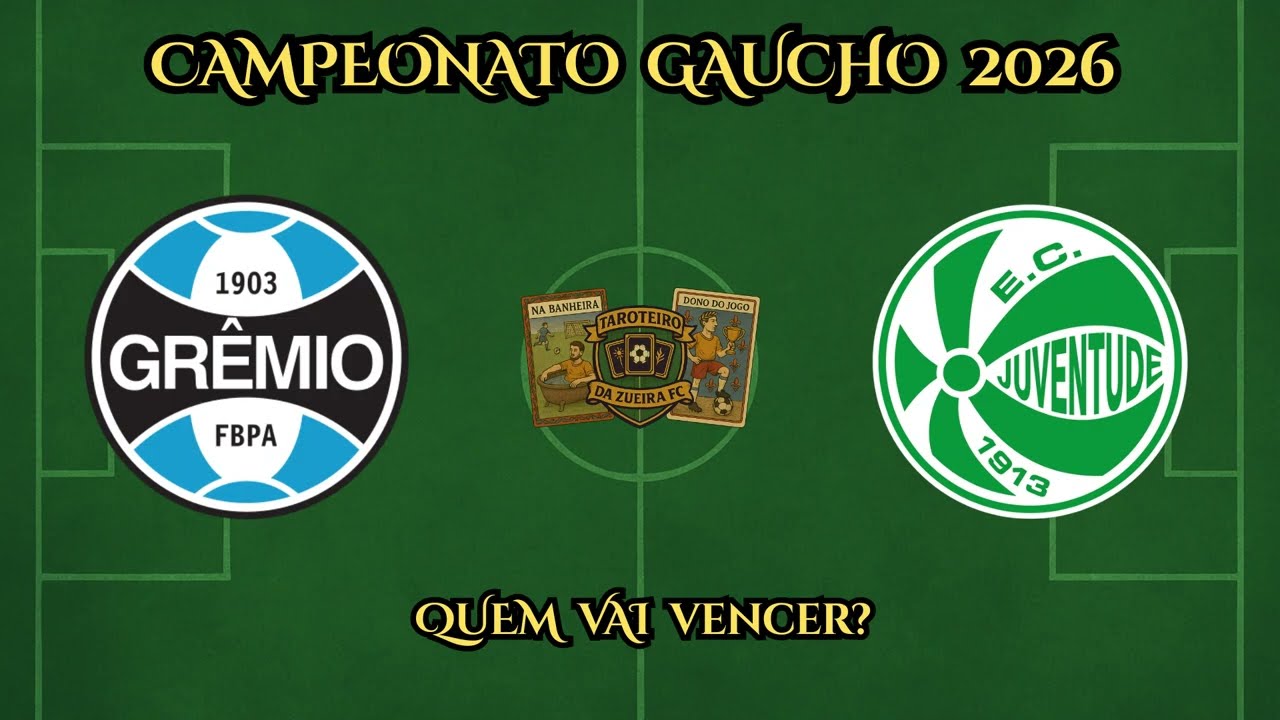 GREMIO X JUVENTUDE! CAMPEONATO GAÚCHO! O QUE AS CARTAS IRÃO REVELAR?